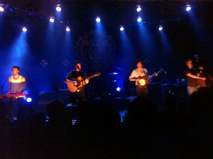 Mumford & Sons from our perspective at the Buckhead Theater in Atlanta