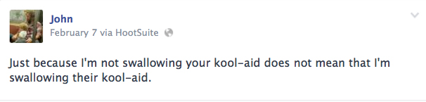 My friend's post on Facebook shortly after the story broke struck me as the perfect statement of what I was feeling as I watched the discussion explode.