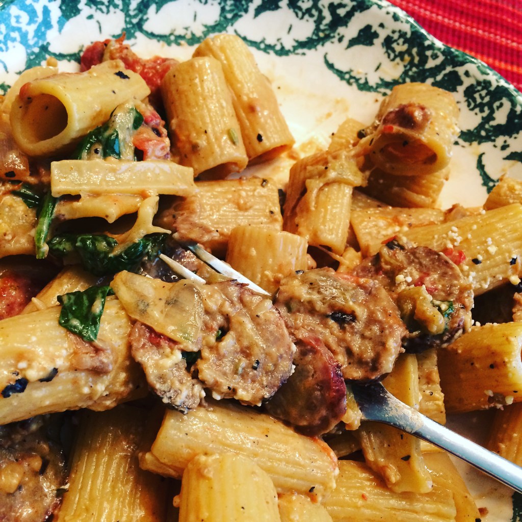 Accidentally awesome pasta