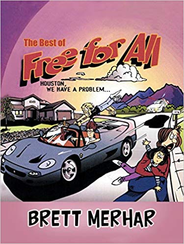 Free for All comic strip collection book cover